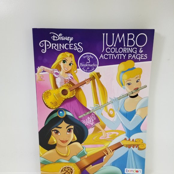 Disney Princess Jumbo Coloring Activity Book - Picture 3 of 7